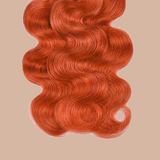 Tissage Cheveux Vierge Human Hair Body Wave Ginger