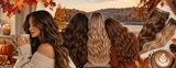 Balayage d’automne : ajoutez des reflets chauds à vos cheveux grâce aux extensions à clips invisibles