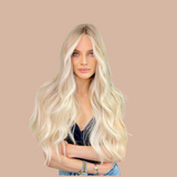 Tissage Cheveux Vierge Human Hair Body Wave Blond Platine