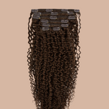 Afro-Clip-Extensions Curly Chocolate