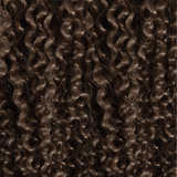 Afro krullend Chocolade Clip-In Extensions