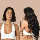 Body Wave Clip-In Extensions Black