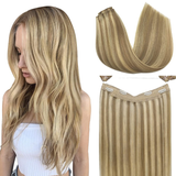 Halo Clip-in Extensions – 1 strip of hair Built-in wire 16-22A#