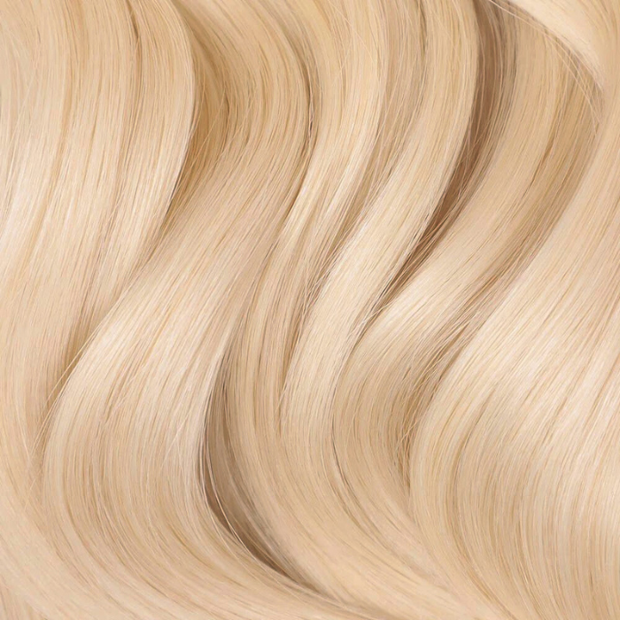 Body Wave platina blond Clip-In Extensions