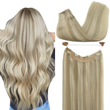 Halo Clip-in Extensions – 1 strip of hair Built-in wire 17A-60A#