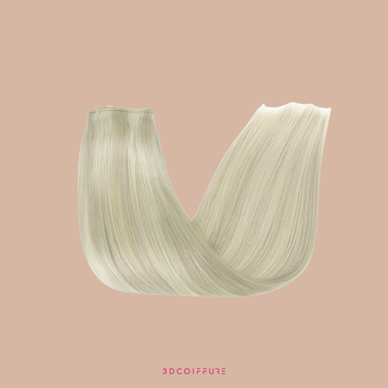 Halo Extensions à Clips – 1 bande de cheveux · Fil intégré · Pose facile