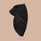 Halo Extensions à Clips – 1 bande de cheveux · Fil intégré · Pose facile