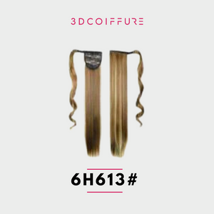Stiff ponytail / Ponytail Synthetic fiber 6h613#