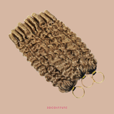 Feather Weft Deep Wave Extensions – Fine tie-in strands