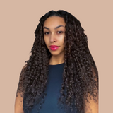 Afro Curly Black Clip-In Extensiones