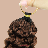 Feather Weft B-Curly 30# Extensions – Feine Strähnen zum Einbinden