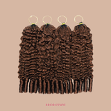 Feather Weft B-Curly 30# Extensions – Feine Strähnen zum Einbinden