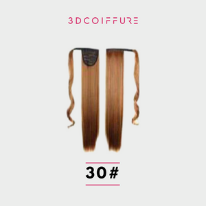 Stiff ponytail / Ponytail Synthetic fiber 30#