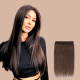 Estensione a clip naturali al 100% tutti gli stili e i colori mono banda