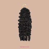 Feather Inslag B-Curly Extensions – Fijne inbindstrengen