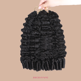 Feather Inslag B-Curly Extensions – Fijne inbindstrengen