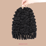 Feather Inslag B-Curly Extensions – Fijne inbindstrengen