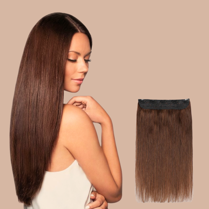 Extension clip naturale 100% Drivery Chocolate Mono Band