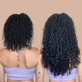 Extensions à Clips Afro Curly Noir