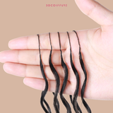 Extensions Feather Weft Deep Wave – Mèches fines à nouer