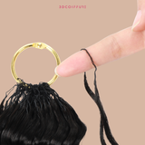 Extensions Feather Weft Deep Wave – Mèches fines à nouer