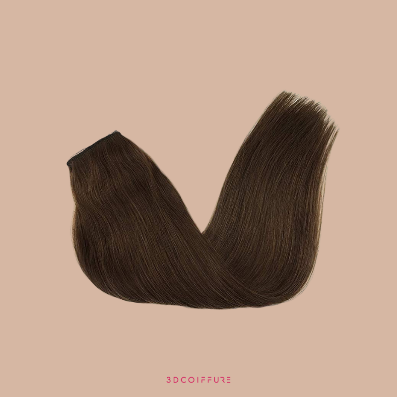Halo Extensions à Clips – 1 bande de cheveux · Fil intégré · Pose facile