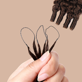 Feather Weft Deep Wave Extensions – Fine tie-in strands