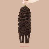 Feather Weft Deep Wave Extensions – Fine tie-in strands