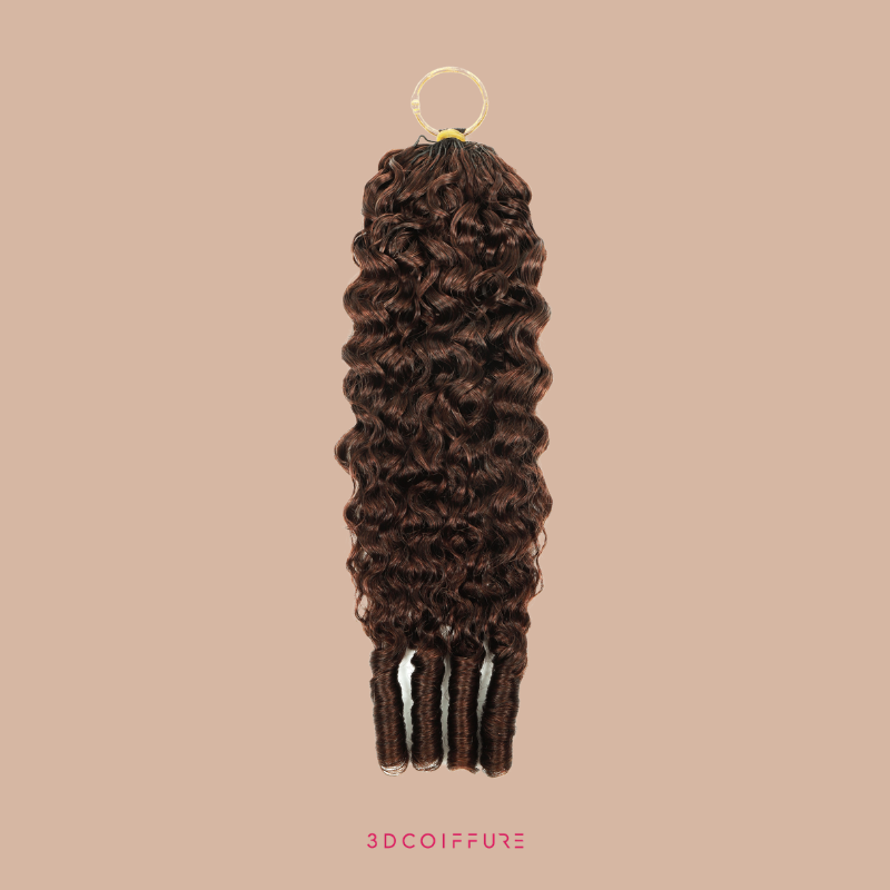Feather Weft Deep Wave Extensions – Fine tie-in strands