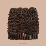 Feather Weft Deep Wave Extensions – Fine tie-in strands