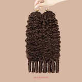 Feather Weft Deep Wave Extensions – Fine tie-in strands