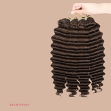 Feather Weft Deep Wave 4# Extensions – Feine Stränge zum Einbinden