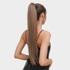Stiff ponytail / Ponytail Synthetic fiber 2#
