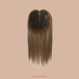 Postiche à clips en cheveux humains – Volume & couvrance