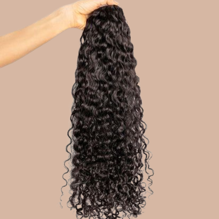 Afro Curly Black Clip-In Extensiones