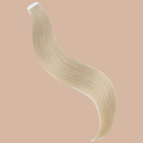 Extensions Tapes Raides Blond Platine