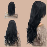 Natural Wave Clip-In Extensions Zwart