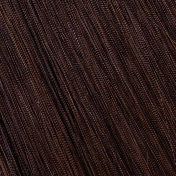 Rechte Chocolate clip-in extensions