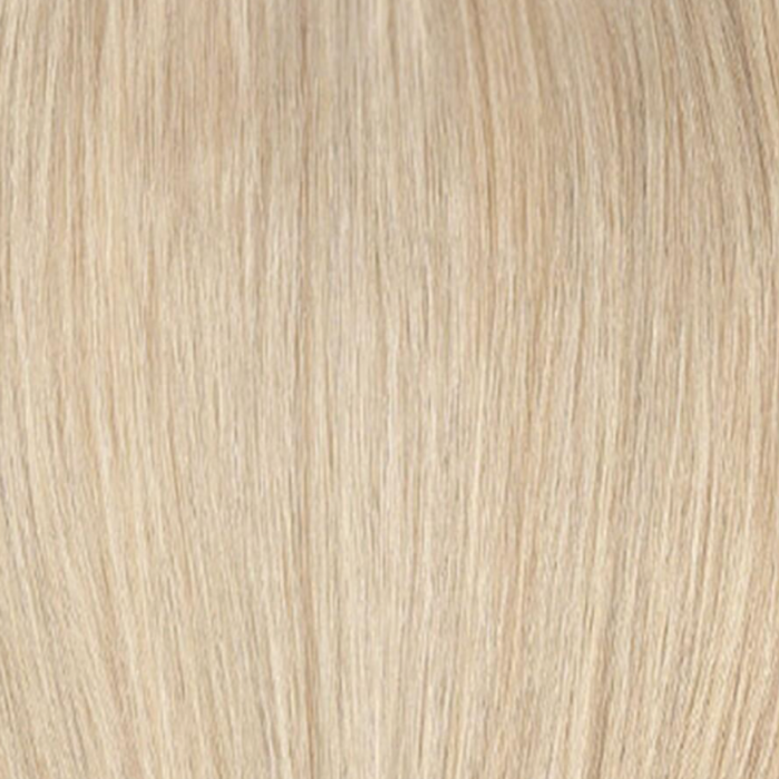 100 Keratin-Extensions gewellt Blond