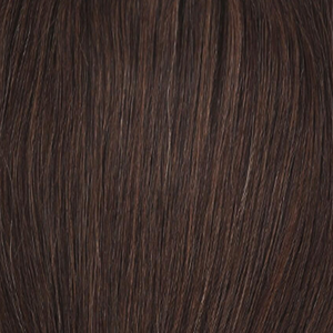 Brown wavy adhesive extensions