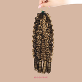 Feather Weft Deep Wave Extensions – Fine tie-in strands