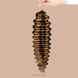Feather Weft Deep Wave Extensions P4/27# – Fine tie-in strands