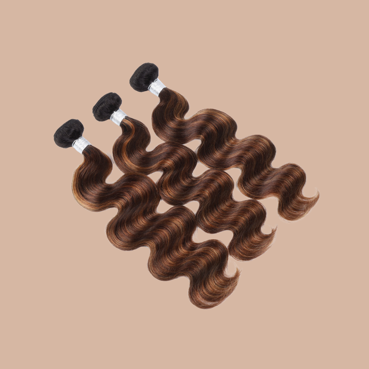 Tissage Body Wave | Chatain Méché | T1B4/30#