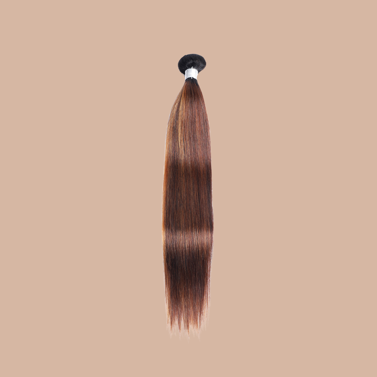 Tissage Straight | Chatain Méché | T1B4/30#