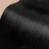 3 bundels REMY Hair X-Yaki Virgin Hair Weave Donkerbruin