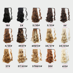 Wave ponytail / Synthetic fiber ponytail 24/613#