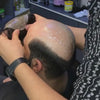 Haftende Haarprothese für Männer - Hochwertiges Naturhaar Dünne Haut
