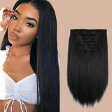 Black Extra Volume Clip-In Extensions Kits all styles