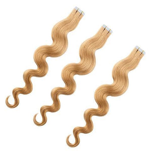 Extensions Tapes / Adhésives Ondulés Blond 50 Cm 50 Gr extensions cheveux