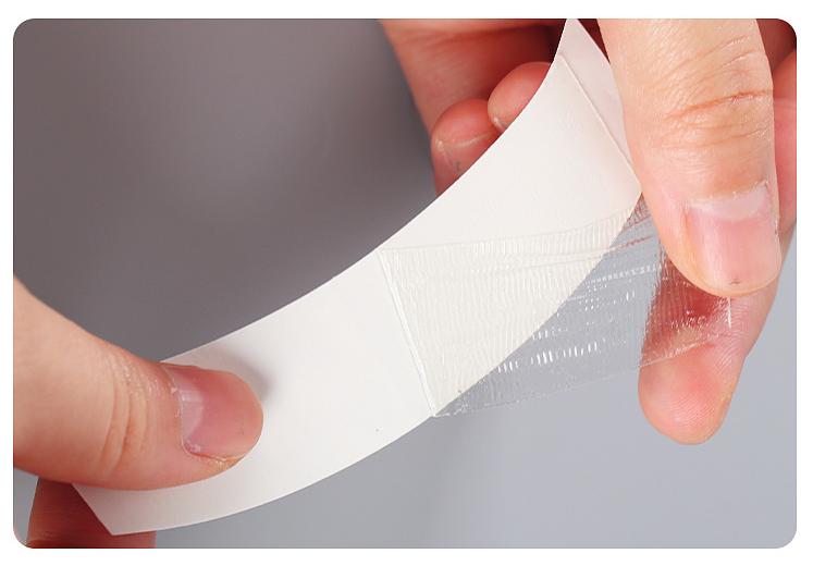 Adhesive bands for man prosthesis